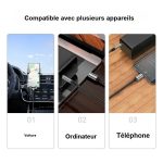 Accessoire USB-C pour sortie audio jack 3,5 mm