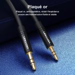 Câble audio jack 2,5 mm vers 3,5 mm
