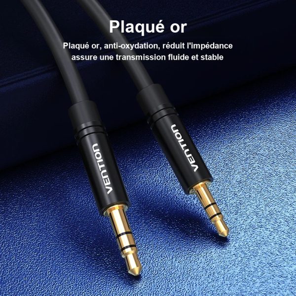 Câble audio jack 2,5 mm vers 3,5 mm