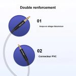 Câble jack 2,5 mm compatible avec appareils audio