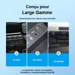 Câble jack 3,5 mm pour une qualité sonore optimale