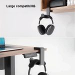 Support casque design pour un rangement optimal