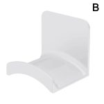 Support mural pour casque avec adhésif, durable et compact