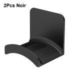Support casque adhésif pour un rangement pratique et efficace