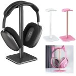 Support casque audio en aluminium élégant et moderne