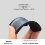 Support casque en aluminium, solution élégante pour le bureau